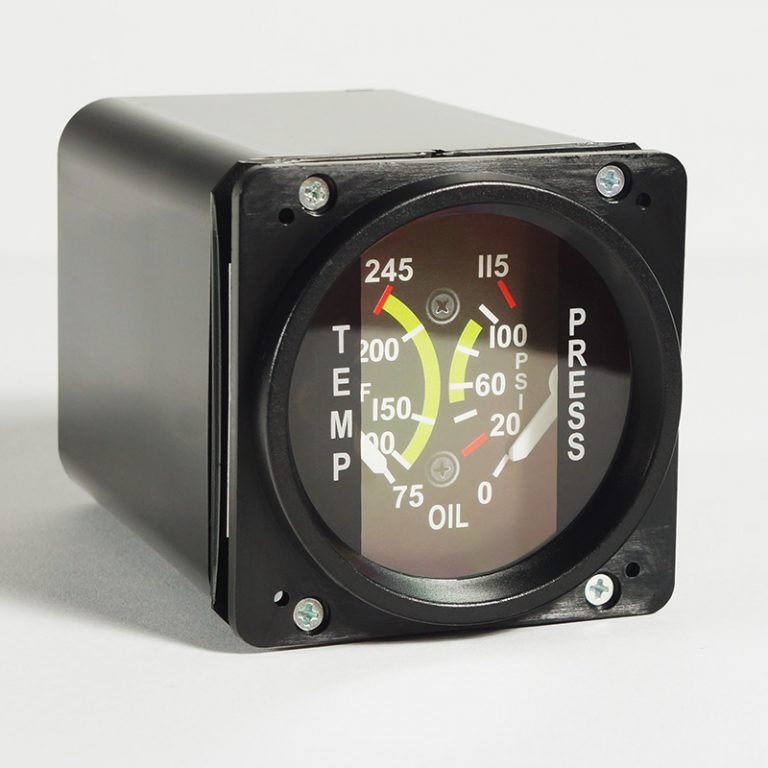 Oil Temp and Oil Pressure Gauge C172 XPlane SIMKITS
